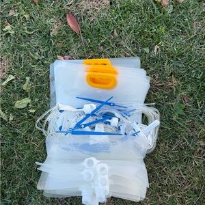 Plant support watering bags